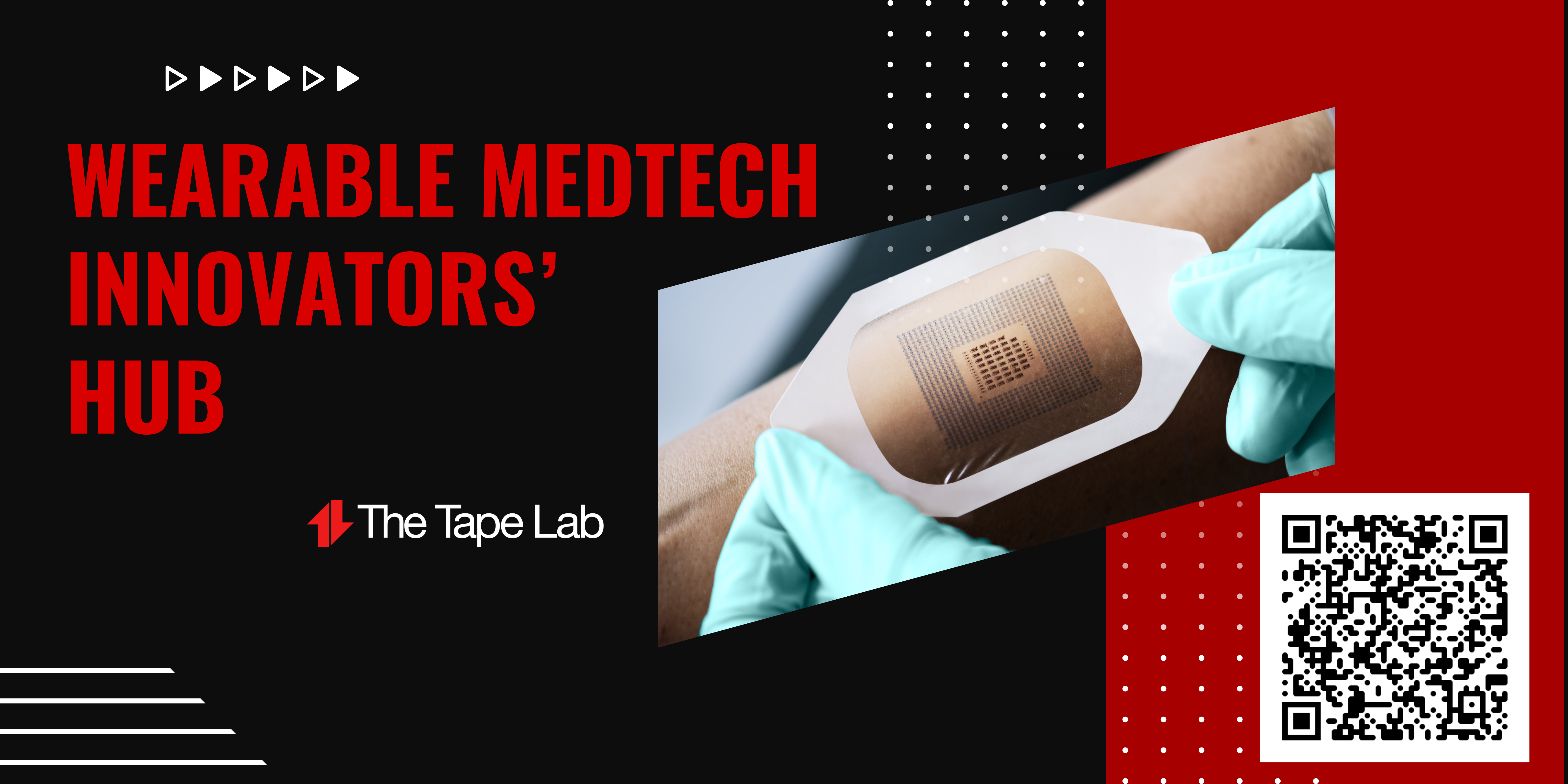 A person with a patch on their arm.